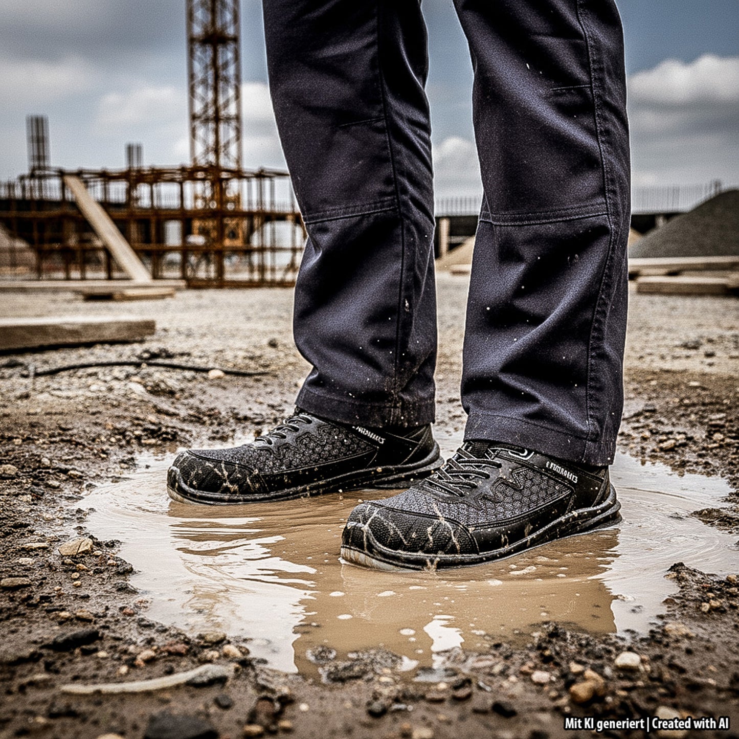 Nitras 7430 DYNAMIC STEP Sicherheitshalbschuhe S3 schwarz/grau