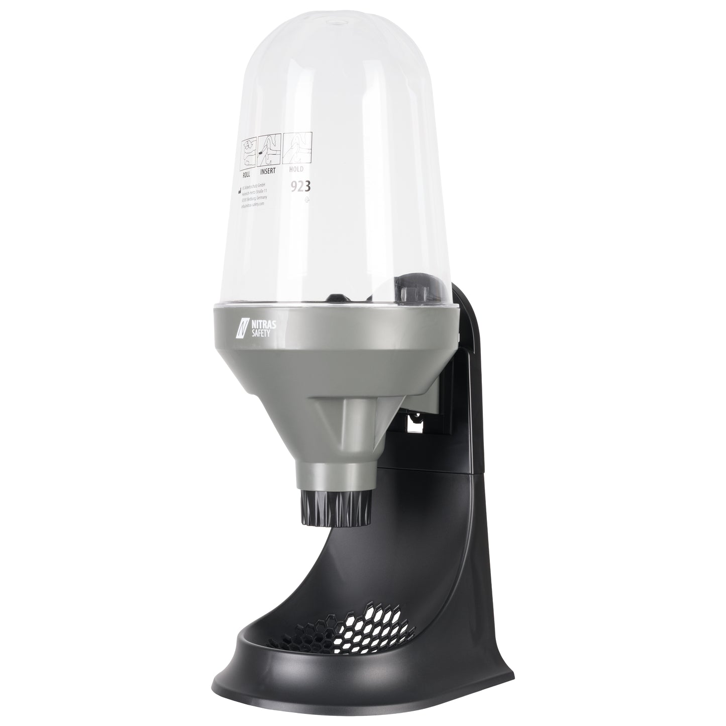 Nitras 923 Gehörschutzspender grau/schwarz