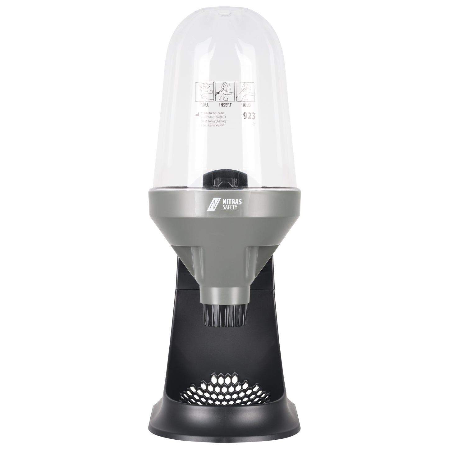 Nitras 923 Gehörschutzspender grau/schwarz