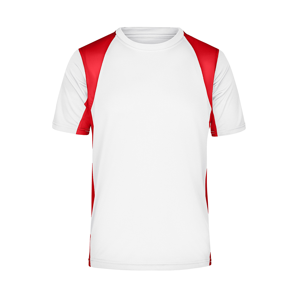 Daiber JN306 Funktionelles Laufshirt weiß/rot (white/red)