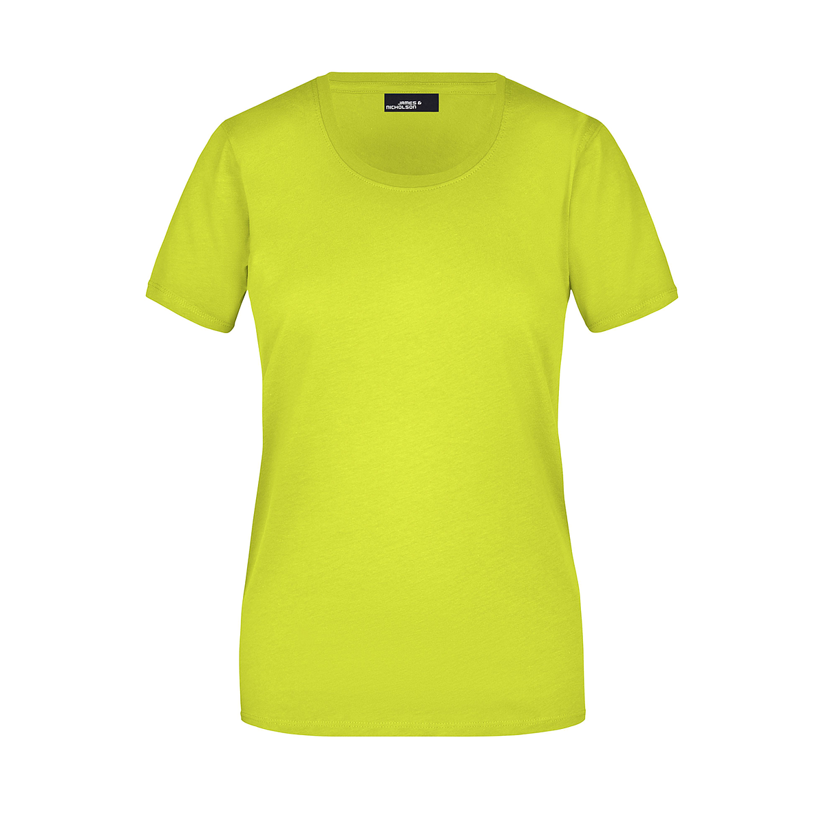 Daiber JN901 Leicht tailliertes T-Shirt aus Single Jersey gelb (acid-yellow)