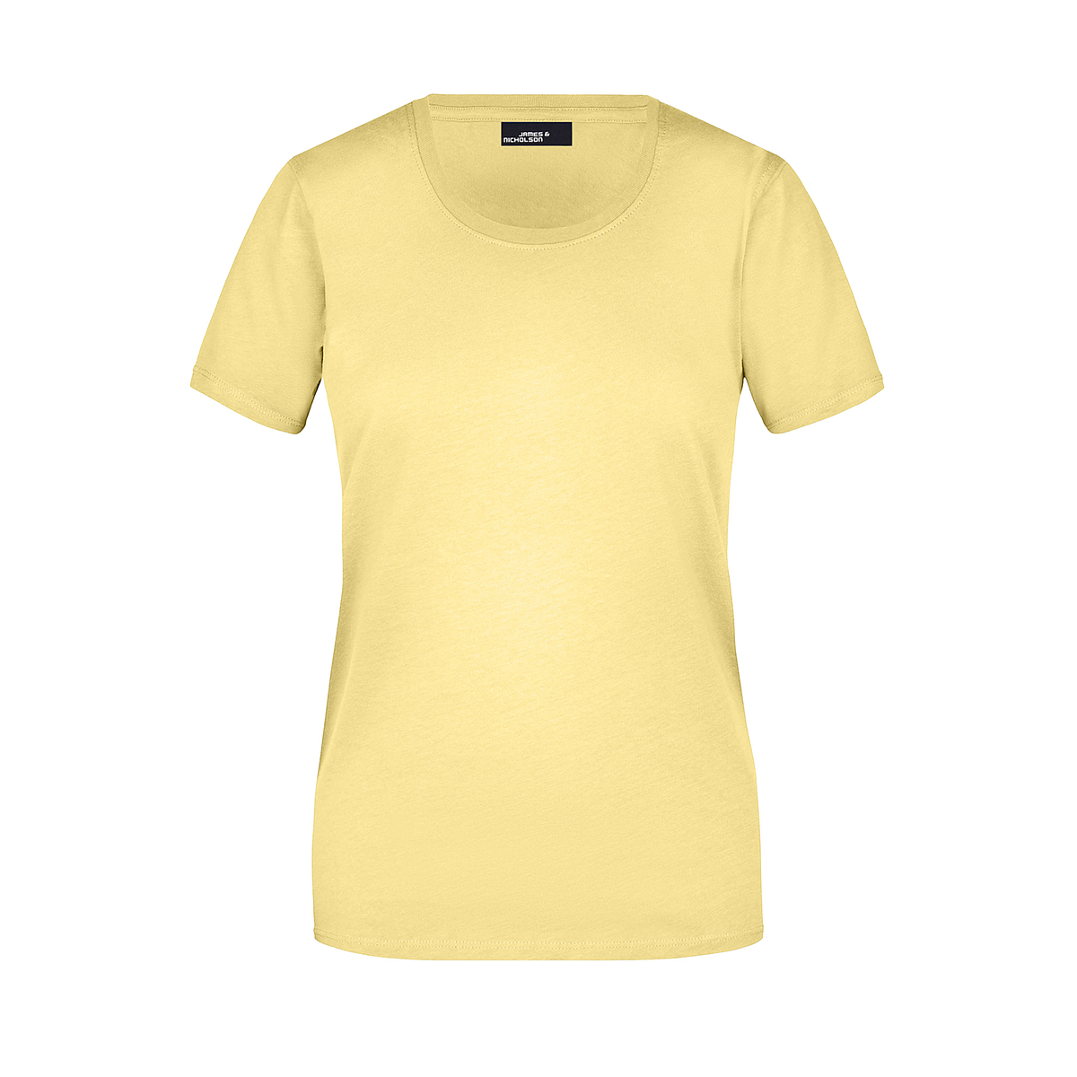 Daiber JN901 Leicht tailliertes T-Shirt aus Single Jersey gelb (light-yellow)