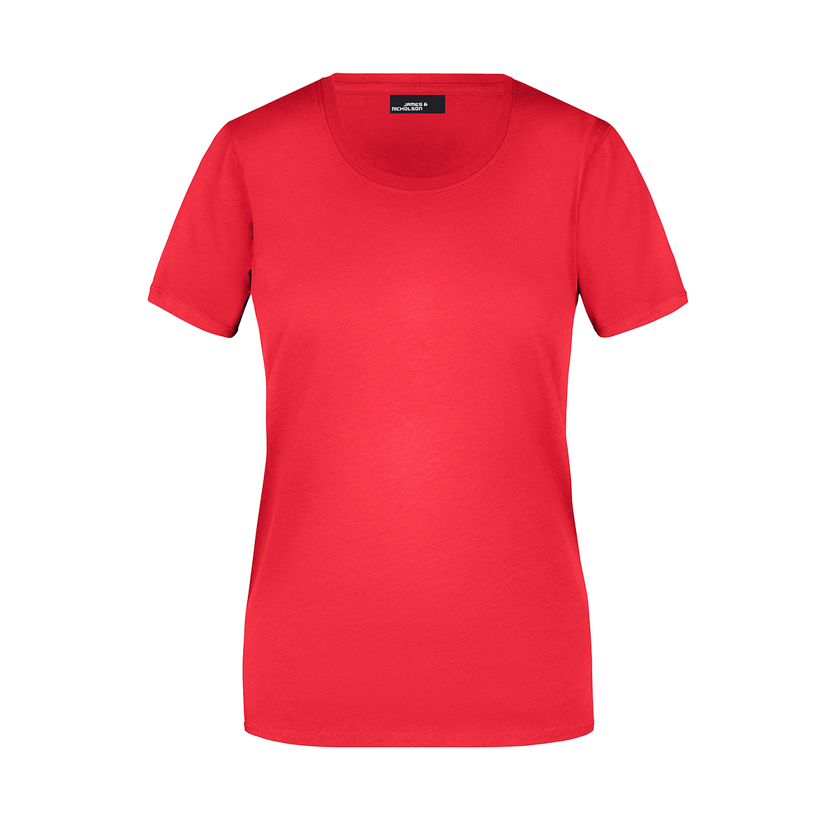 Daiber JN901 Leicht tailliertes T-Shirt aus Single Jersey rot (tomato)