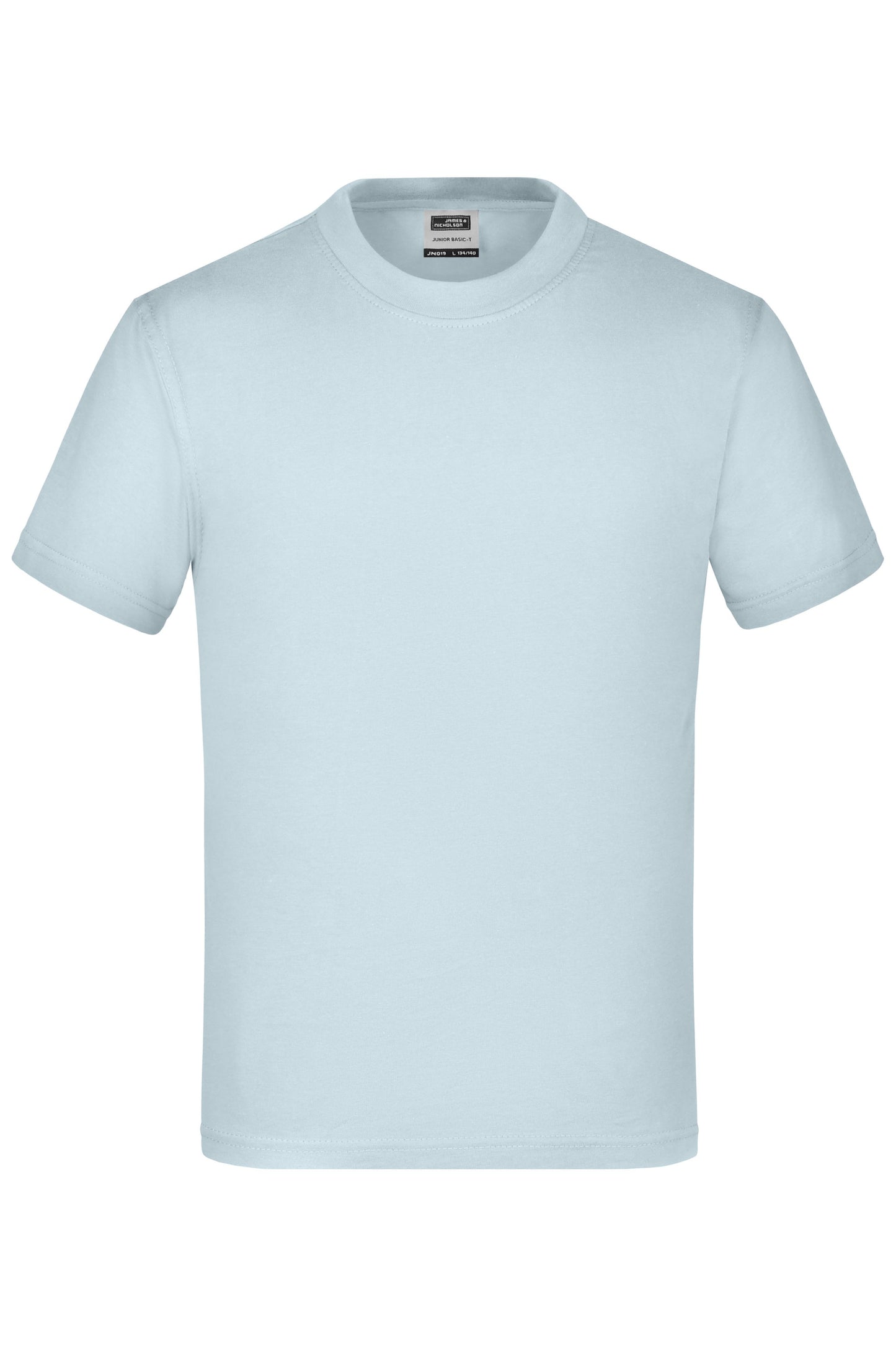 Daiber JN019 Kinder Komfort-T-Shirt aus hochwertigem Single Jersey blau (light-blue)