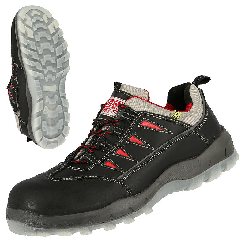 Nitras 7300 SPORT STEP Sicherheitshalbschuhe S3 schwarz/uni
