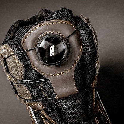 Nitras 7308 TOUGH STEP MID FIT Sicherheitsstiefel S7 braun/schwarz