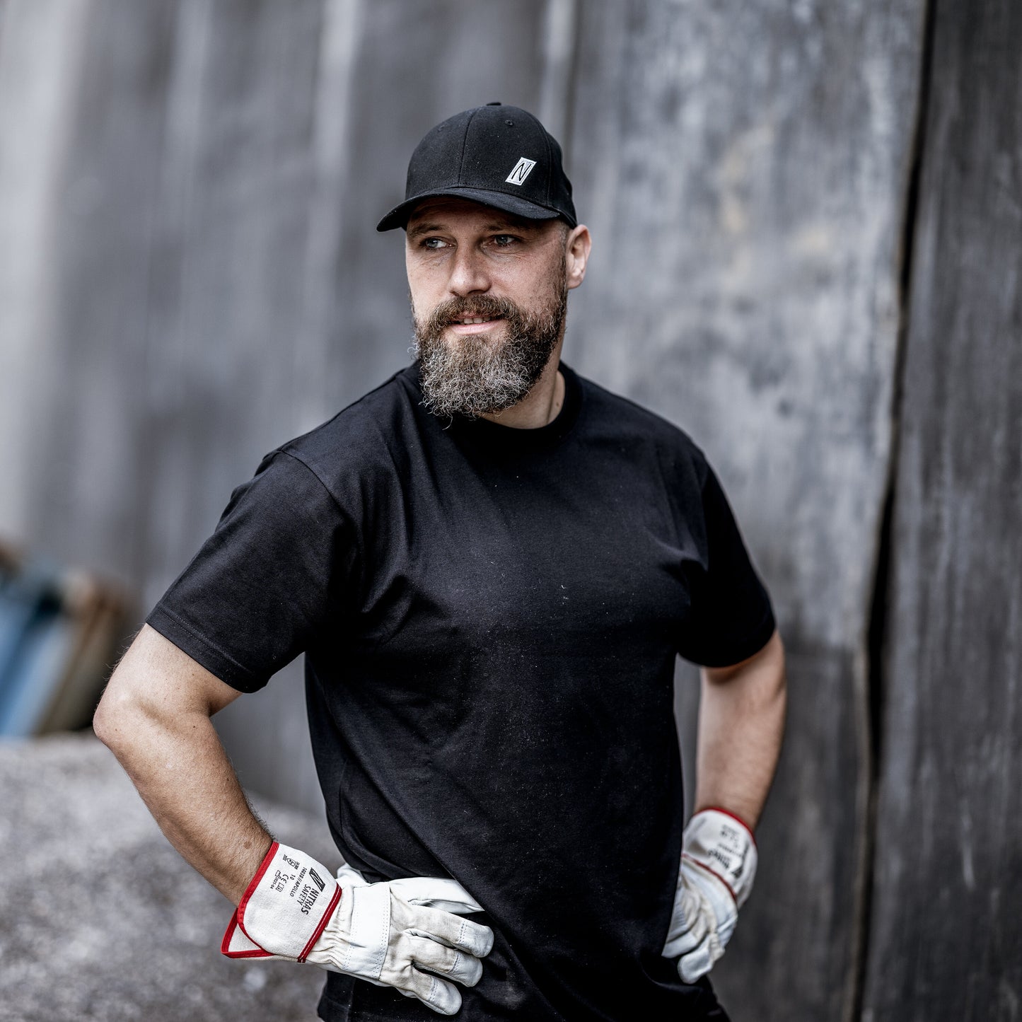 Nitras 741 Strickmütze schwarz/uni