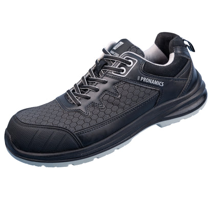 Nitras 7430 DYNAMIC STEP Sicherheitshalbschuhe S3 schwarz/grau