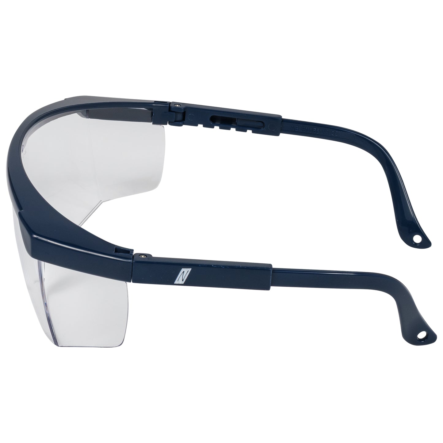 Nitras 9003 VISION PROTECT BASIC Bügelbrille transparent/marineblau
