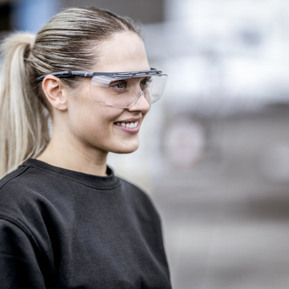 Nitras 9024 VISION PROTECT PREMIUM Bügelbrille transparent/grau