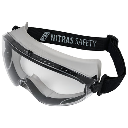 Nitras 9050 VISION PROTECT Vollsichtbrille transparent/grau