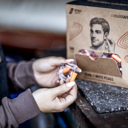 Nitras 9200 MUTE PLUGS Gehörschutzstöpsel orange/uni