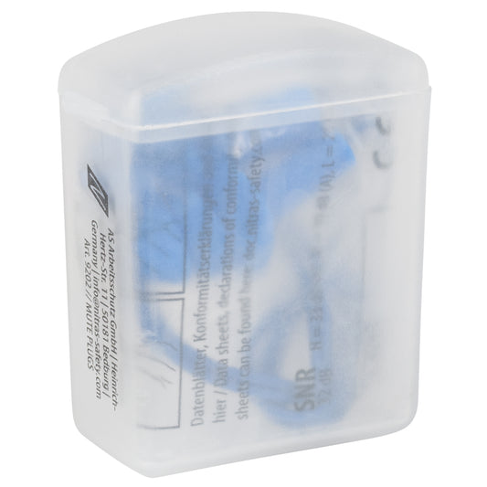 Nitras 9202 MUTE PLUGS Gehörschutzstöpsel blau/uni