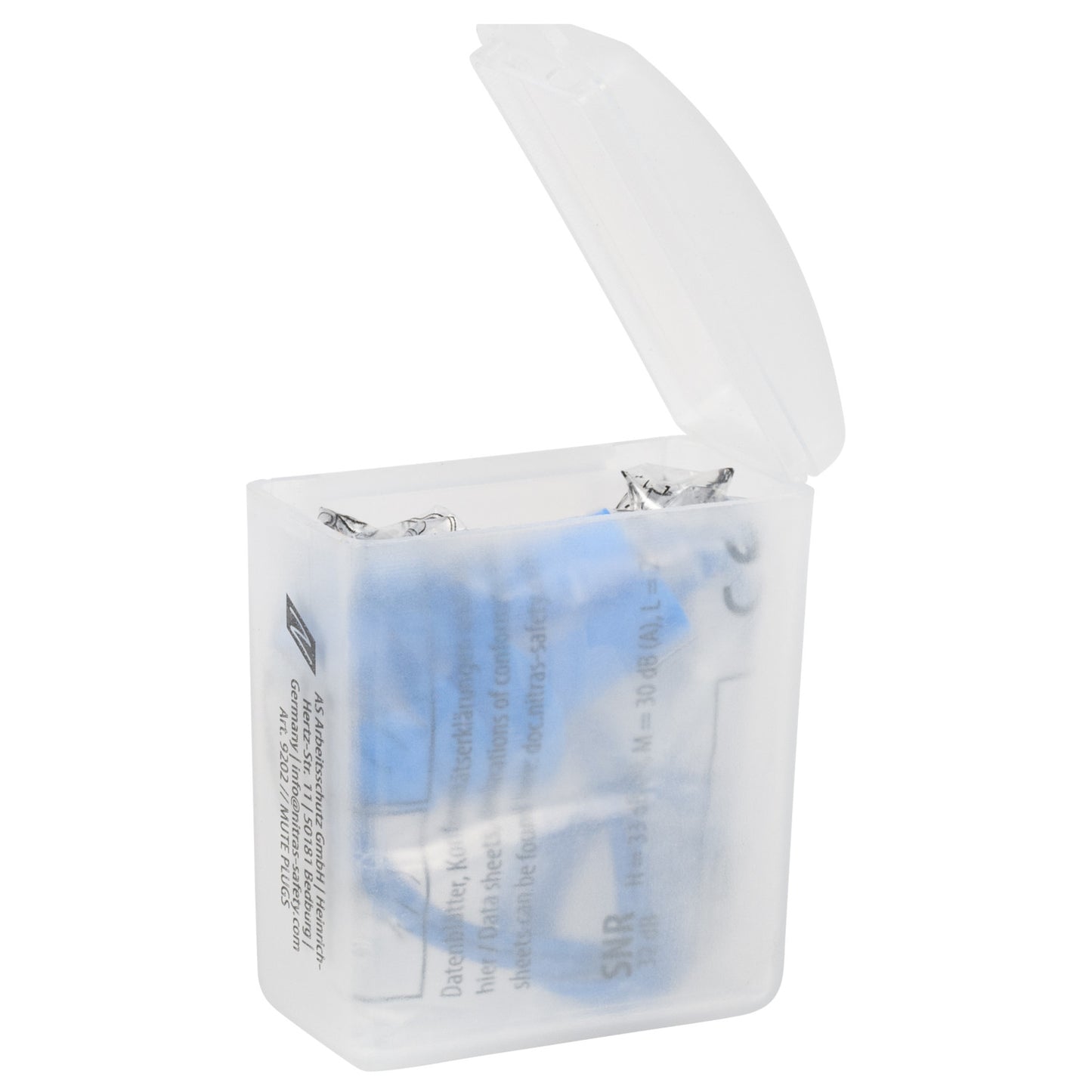 Nitras 9202 MUTE PLUGS Gehörschutzstöpsel blau/uni