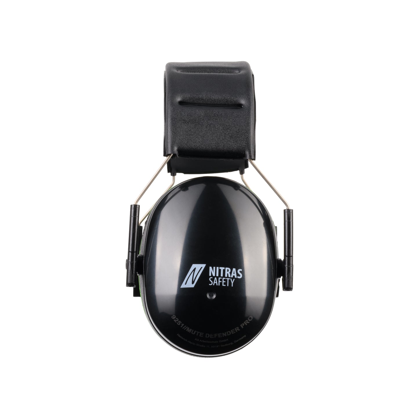 Nitras 9251 MUTE DEFENDER PRO Kapselgehörschutz schwarz/grün