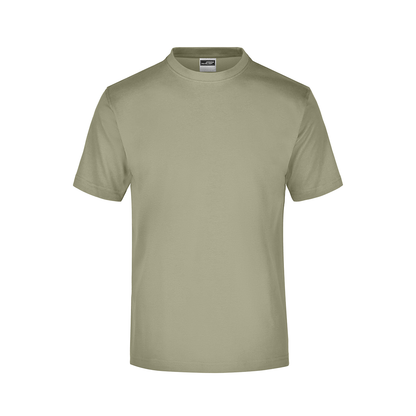 Daiber JN001 Komfort-T-Shirt aus Single Jersey braun (khaki)