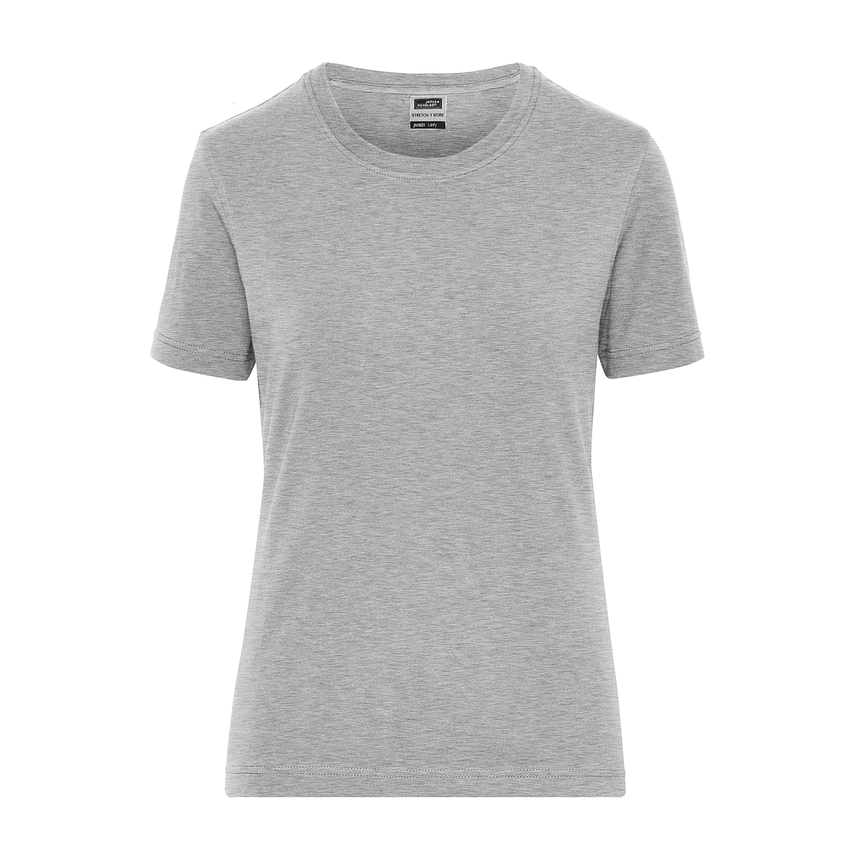Daiber JN1801 T-Shirt aus weichem Elastic-Single-Jersey grau (grey-heather)