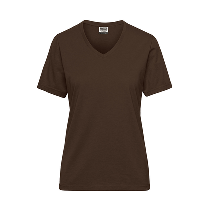 Daiber JN1807 Strapazierfähiges und pflegeleichtes T-Shirt braun (brown)