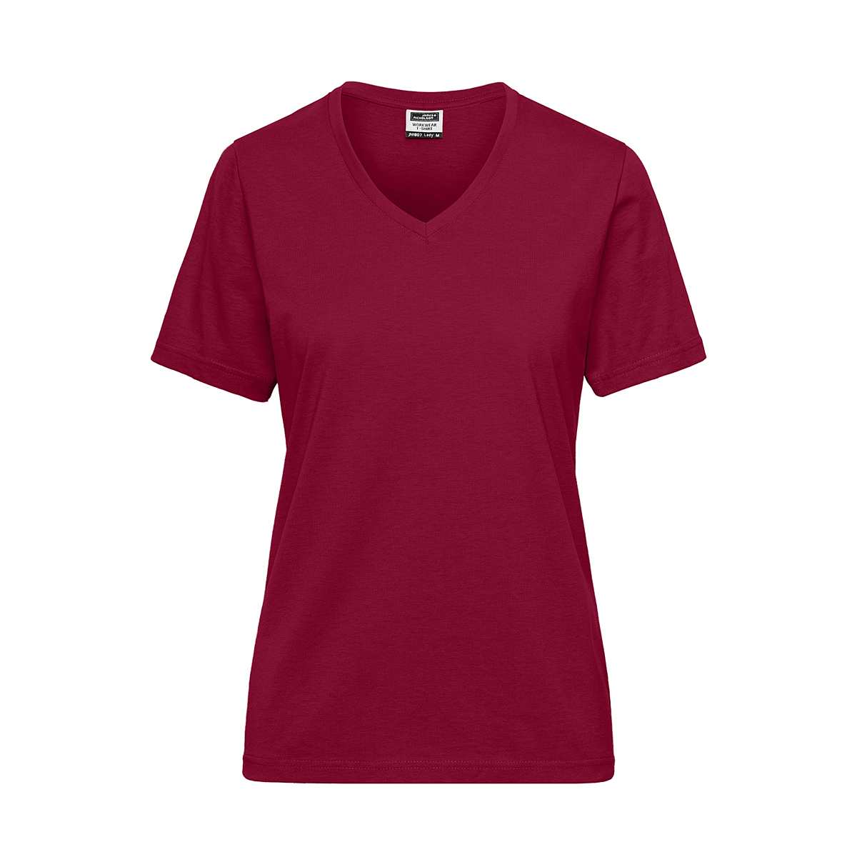 Daiber JN1807 Strapazierfähiges und pflegeleichtes T-Shirt rot/weinrot (wine)