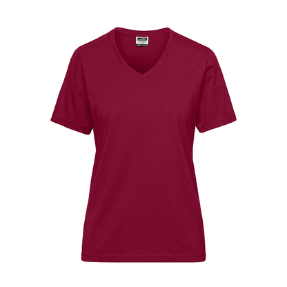 Daiber JN1807 Strapazierfähiges und pflegeleichtes T-Shirt rot/weinrot (wine)