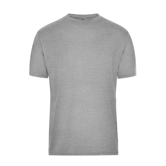 Daiber JN1808 Strapazierfähiges und pflegeleichtes T-Shirt grau (grey-heather)