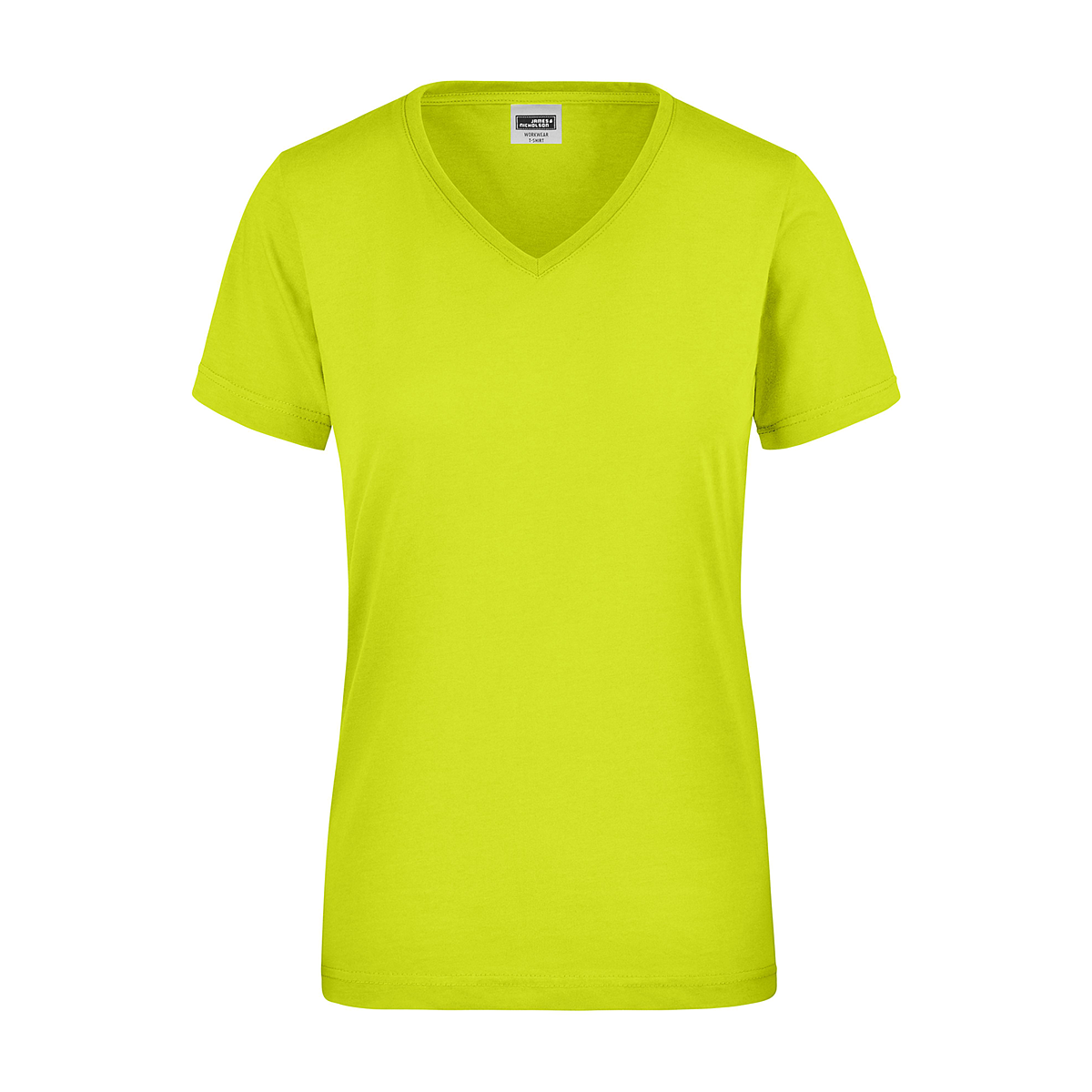 Daiber JN1837 Strapazierfähiges und pflegeleichtes T-Shirt in Signalfarben gelb/neon (neon-yellow)
