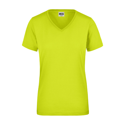 Daiber JN1837 Strapazierfähiges und pflegeleichtes T-Shirt in Signalfarben gelb/neon (neon-yellow)