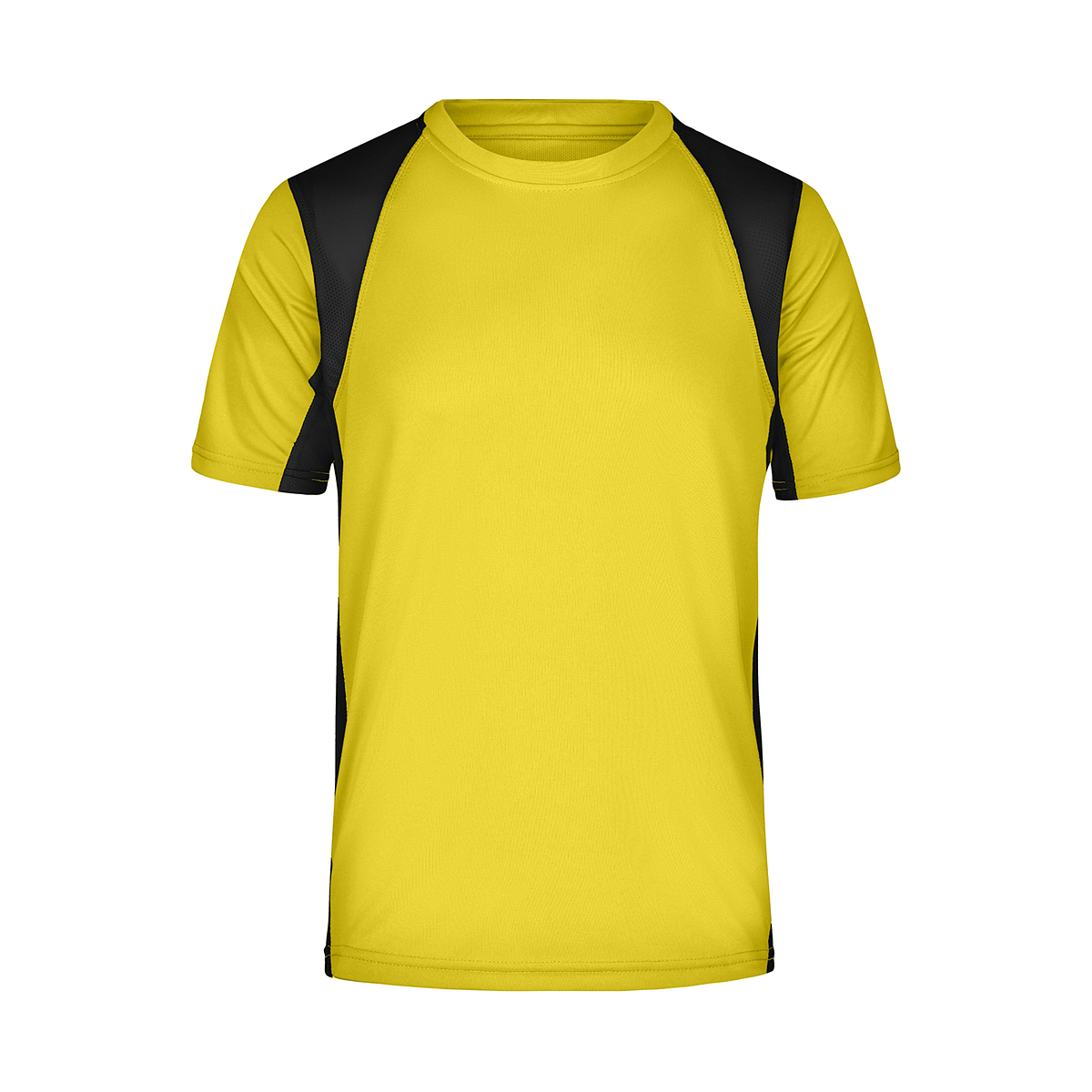 Daiber JN306 Funktionelles Laufshirt schwarz/gelb (yellow/black)