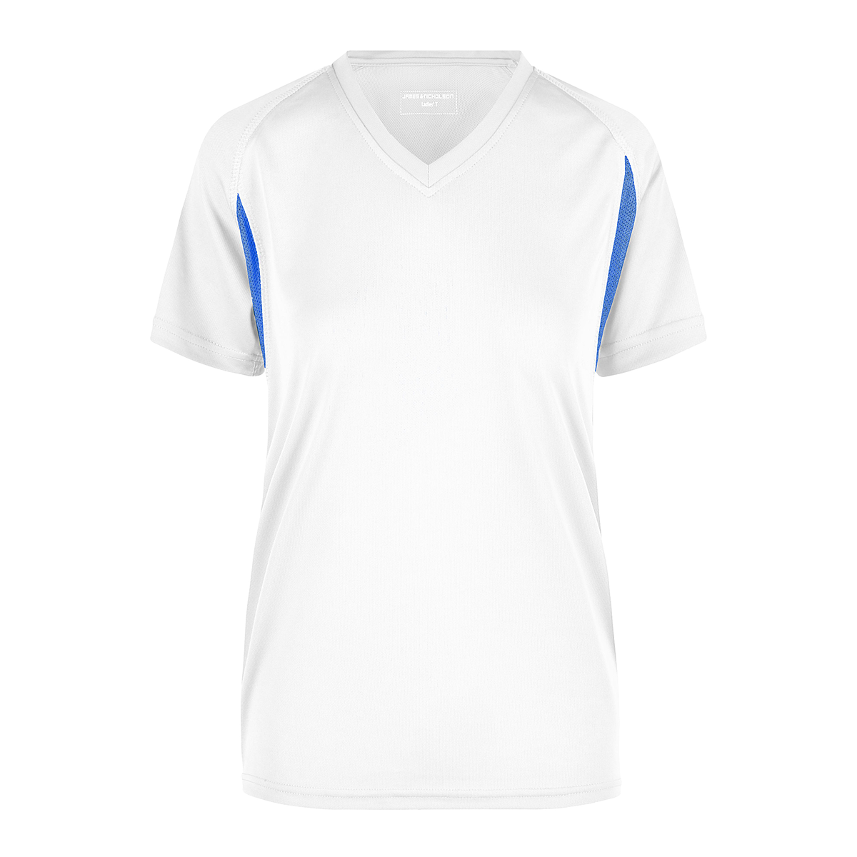 Daiber JN316 Funktionelles Laufshirt weiß/blau (white/royal)
