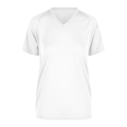 Daiber JN316 Funktionelles Laufshirt weiß (white/white)