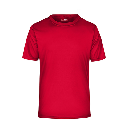 Daiber JN358 Funktions T-Shirt für Freizeit und Sport rot (red)