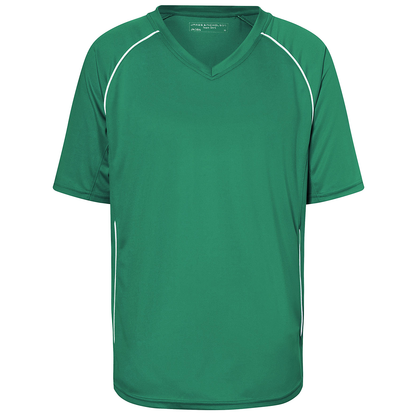 Daiber JN386 Funktionelles Teamshirt weiß/grün (green/white)