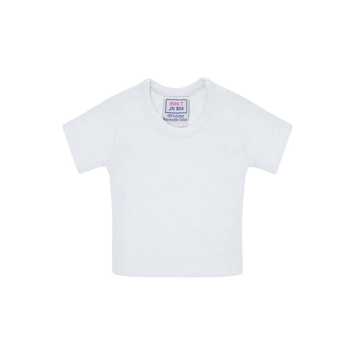 Daiber JN504 Mini T-Shirt in Einheitsgröße weiß (white)