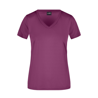 Daiber JN735 Funktions T-Shirt für Freizeit und Sport lila (purple)