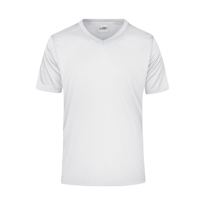 Daiber JN736 Funktions T-Shirt für Freizeit und Sport weiß (white)