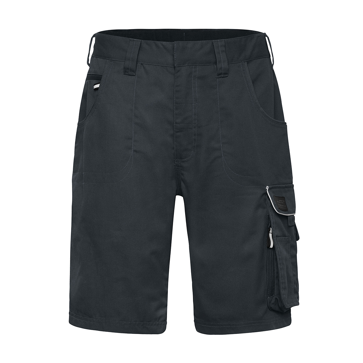 Daiber JN880 Funktionelle Arbeitsshorts im cleanen Look mit hochwertigen Details grau (carbon)