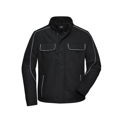 Daiber JN884 Softshelljacke schwarz (black)