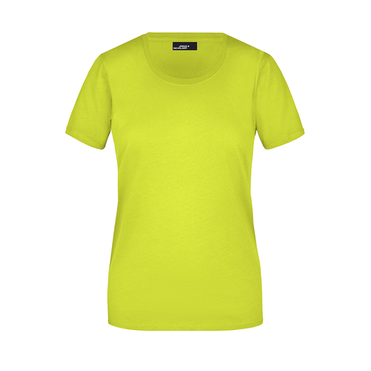Daiber JN901 Leicht tailliertes T-Shirt aus Single Jersey gelb (acid-yellow)