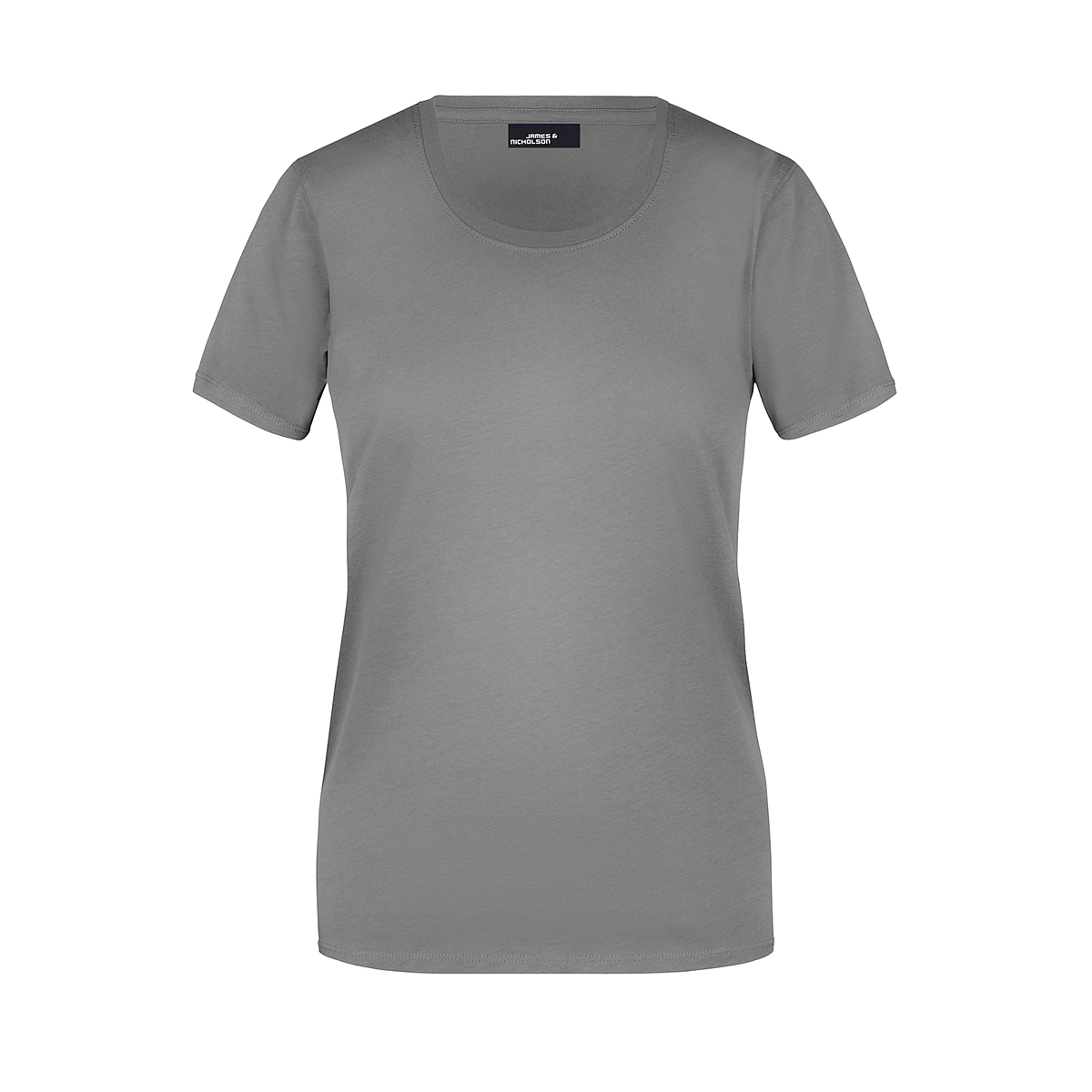 Daiber JN901 Leicht tailliertes T-Shirt aus Single Jersey grau (dark-grey)