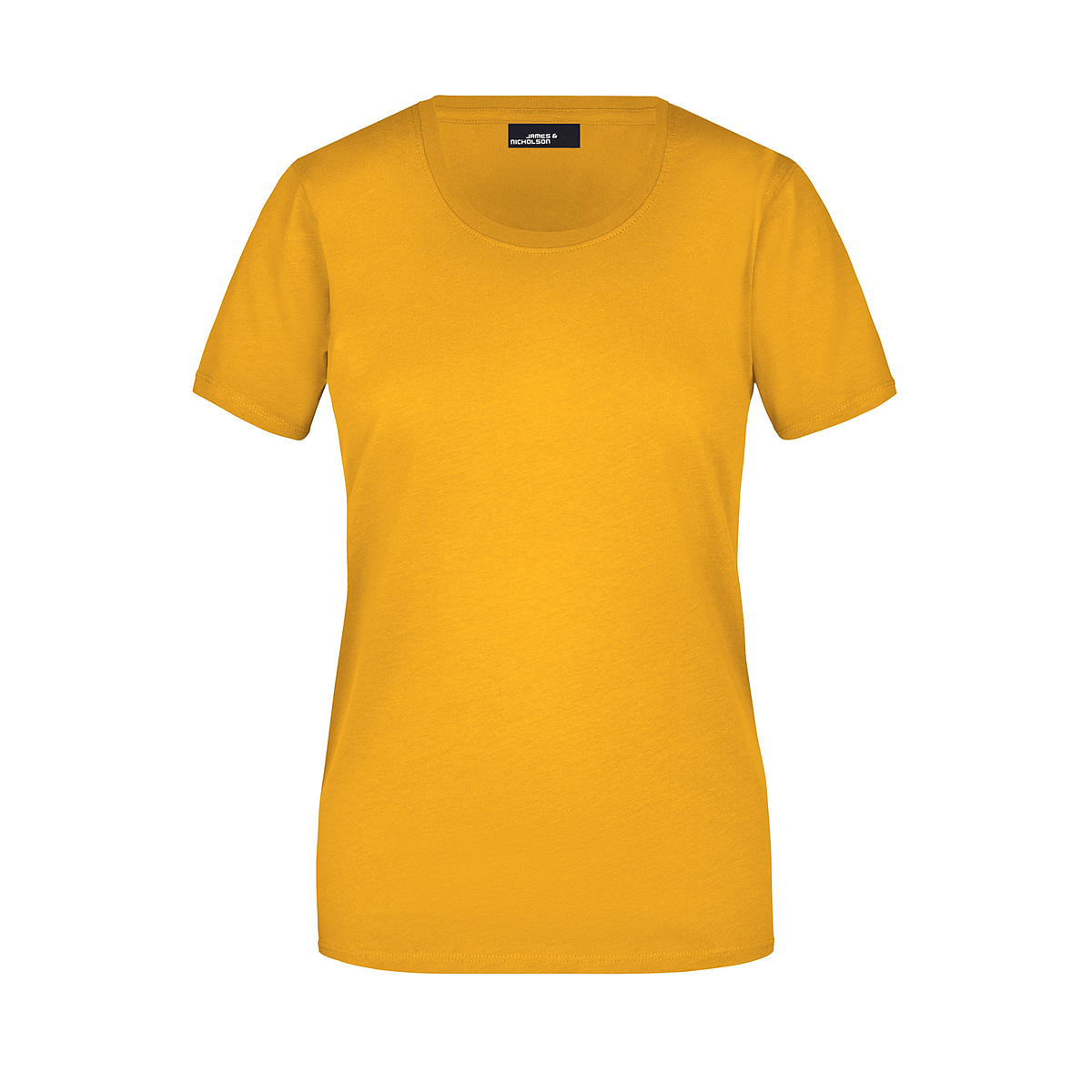 Daiber JN901 Leicht tailliertes T-Shirt aus Single Jersey gelb (gold-yellow)