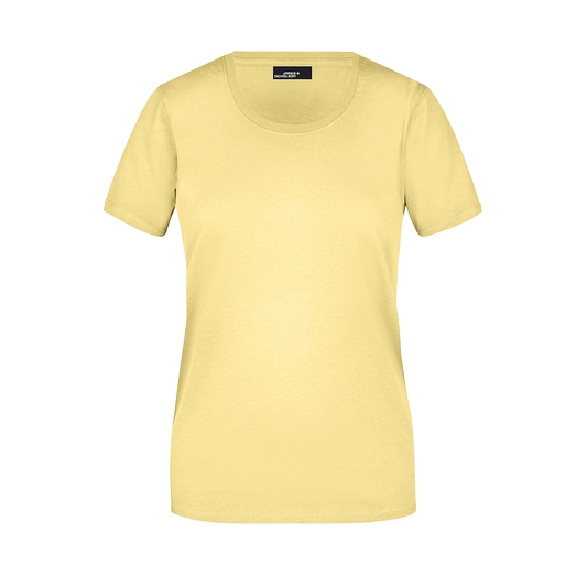 Daiber JN901 Leicht tailliertes T-Shirt aus Single Jersey gelb (light-yellow)