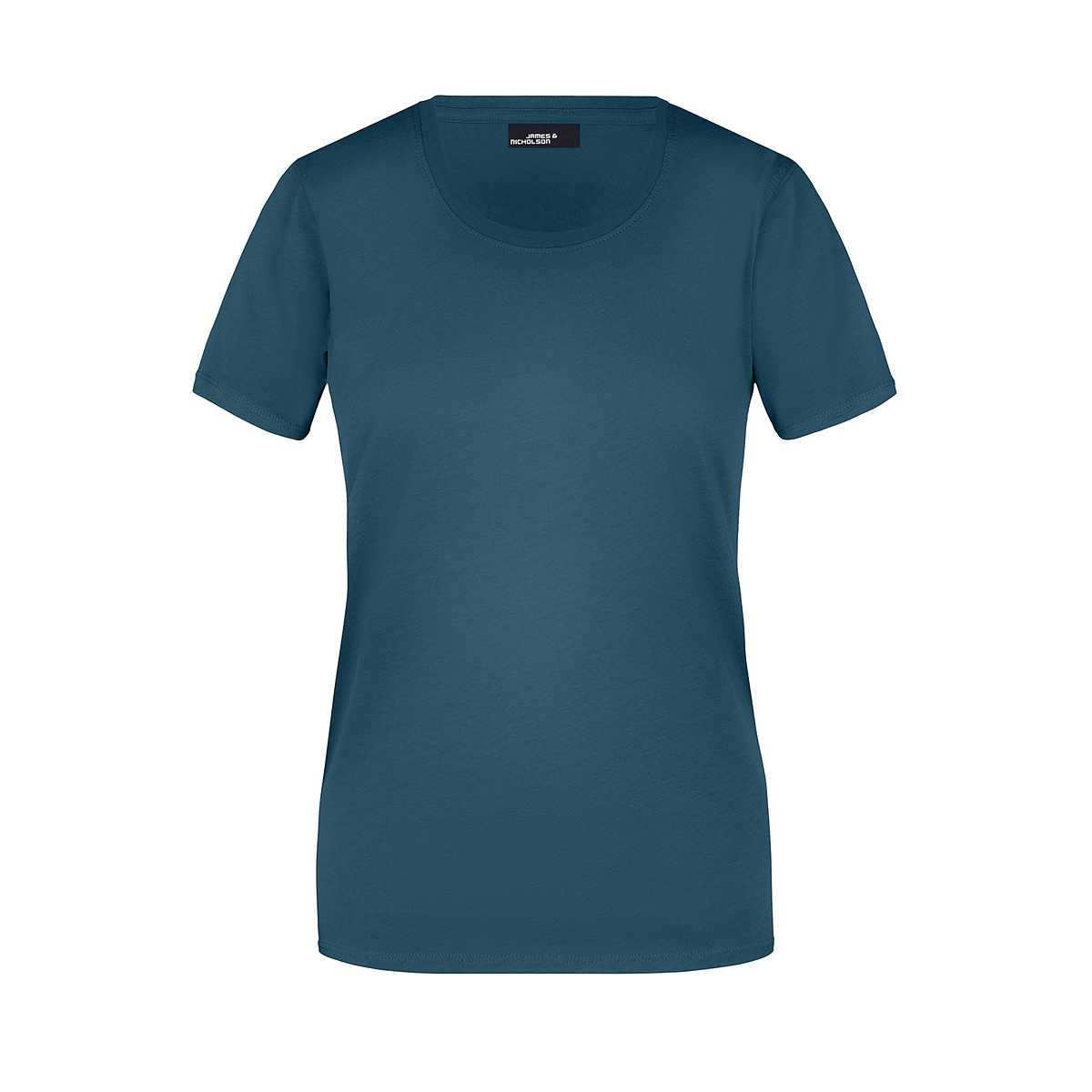 Daiber JN901 Leicht tailliertes T-Shirt aus Single Jersey blau (petrol)