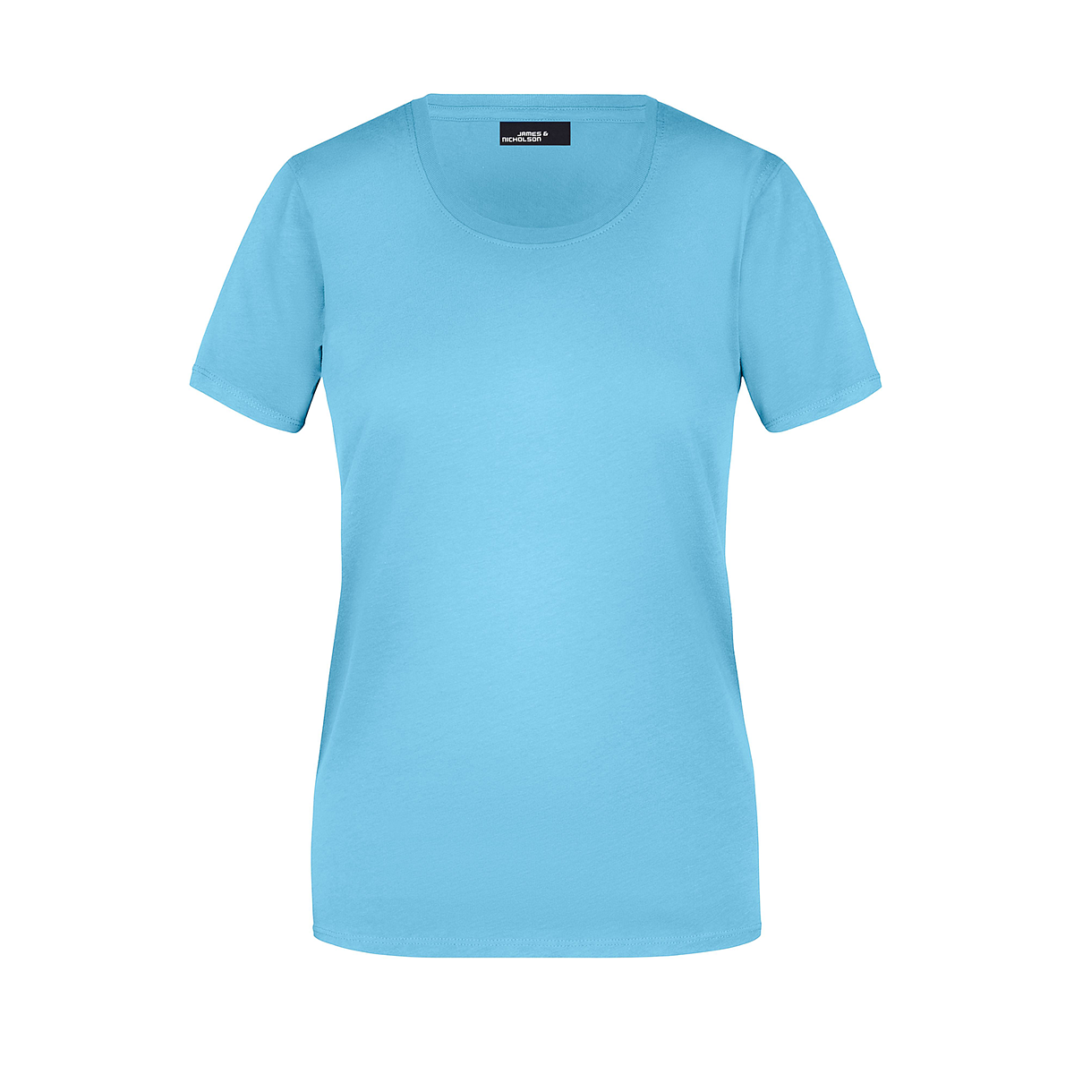 Daiber JN901 Leicht tailliertes T-Shirt aus Single Jersey blau (sky-blue)