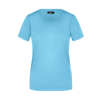 Daiber JN901 Leicht tailliertes T-Shirt aus Single Jersey blau (sky-blue)