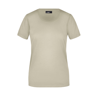 Daiber JN901 Leicht tailliertes T-Shirt aus Single Jersey braun/grau (stone)