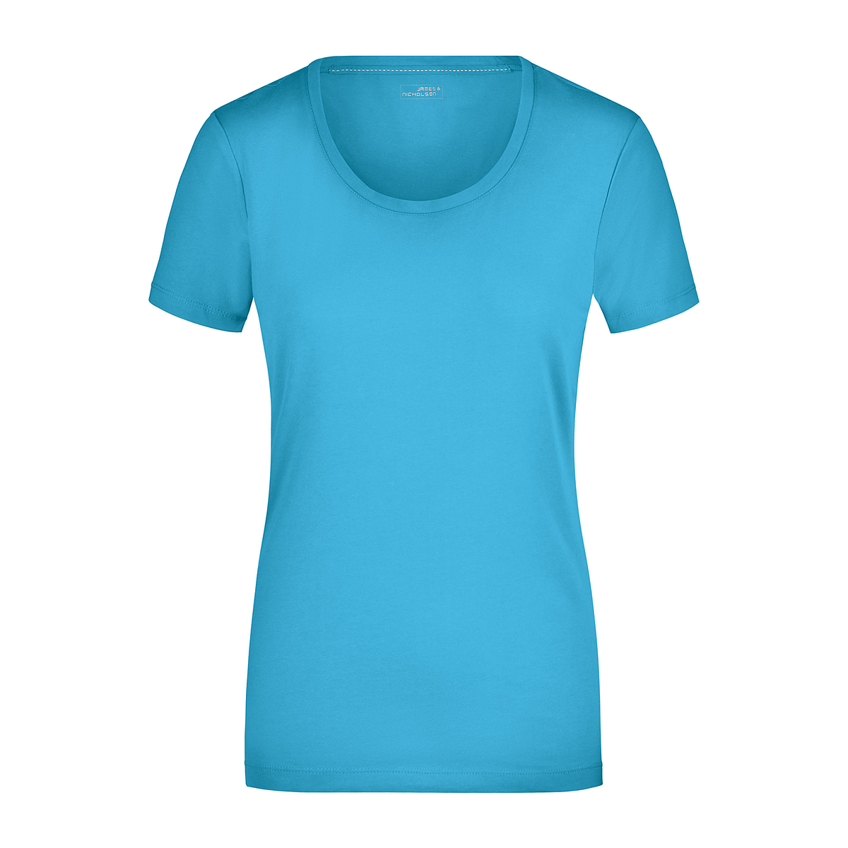 Daiber JN926 T-Shirt aus weichem Elastic-Single-Jersey blau (turquoise)