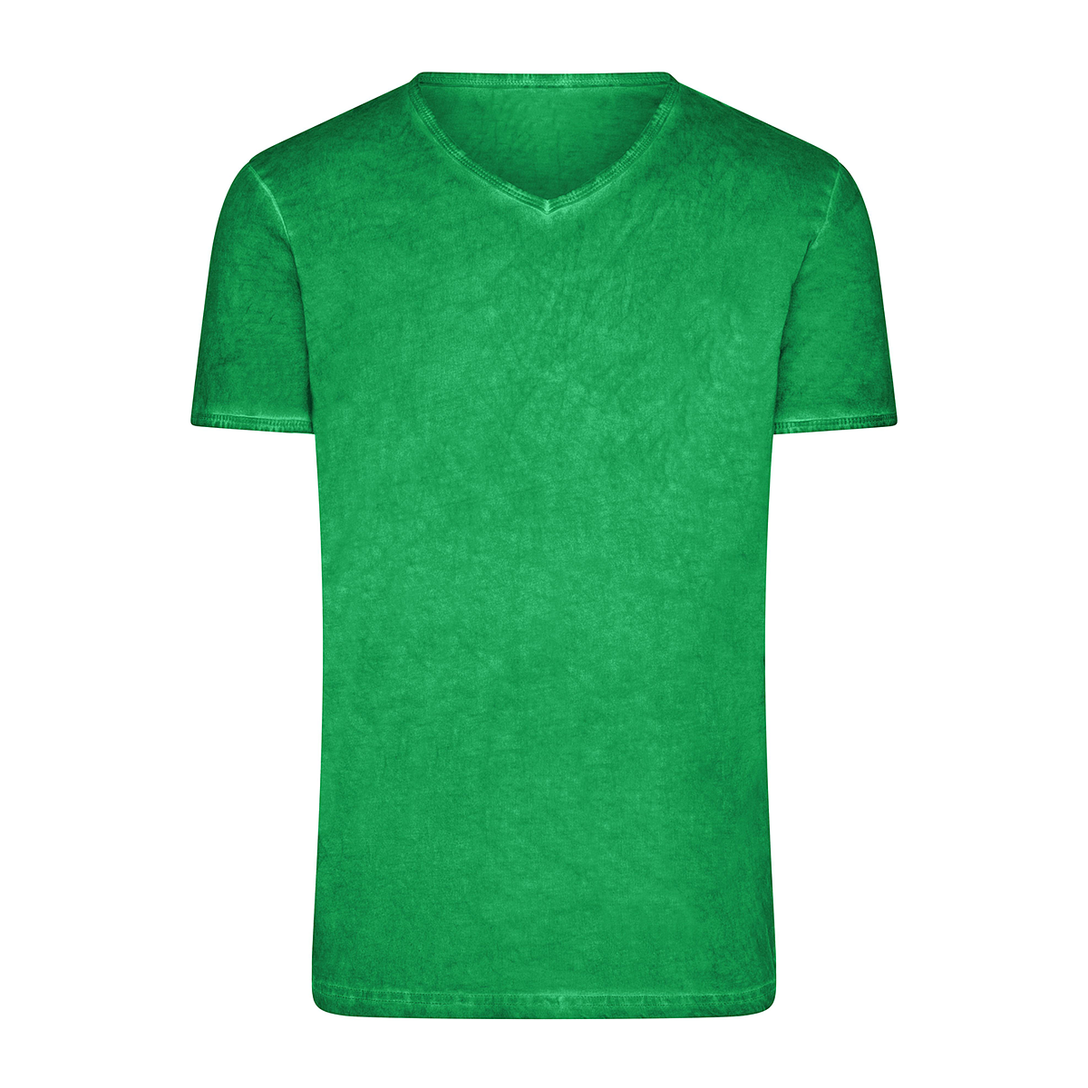 Daiber JN976 Trendiges T-Shirt mit V-Ausschnitt grün (fern-green)