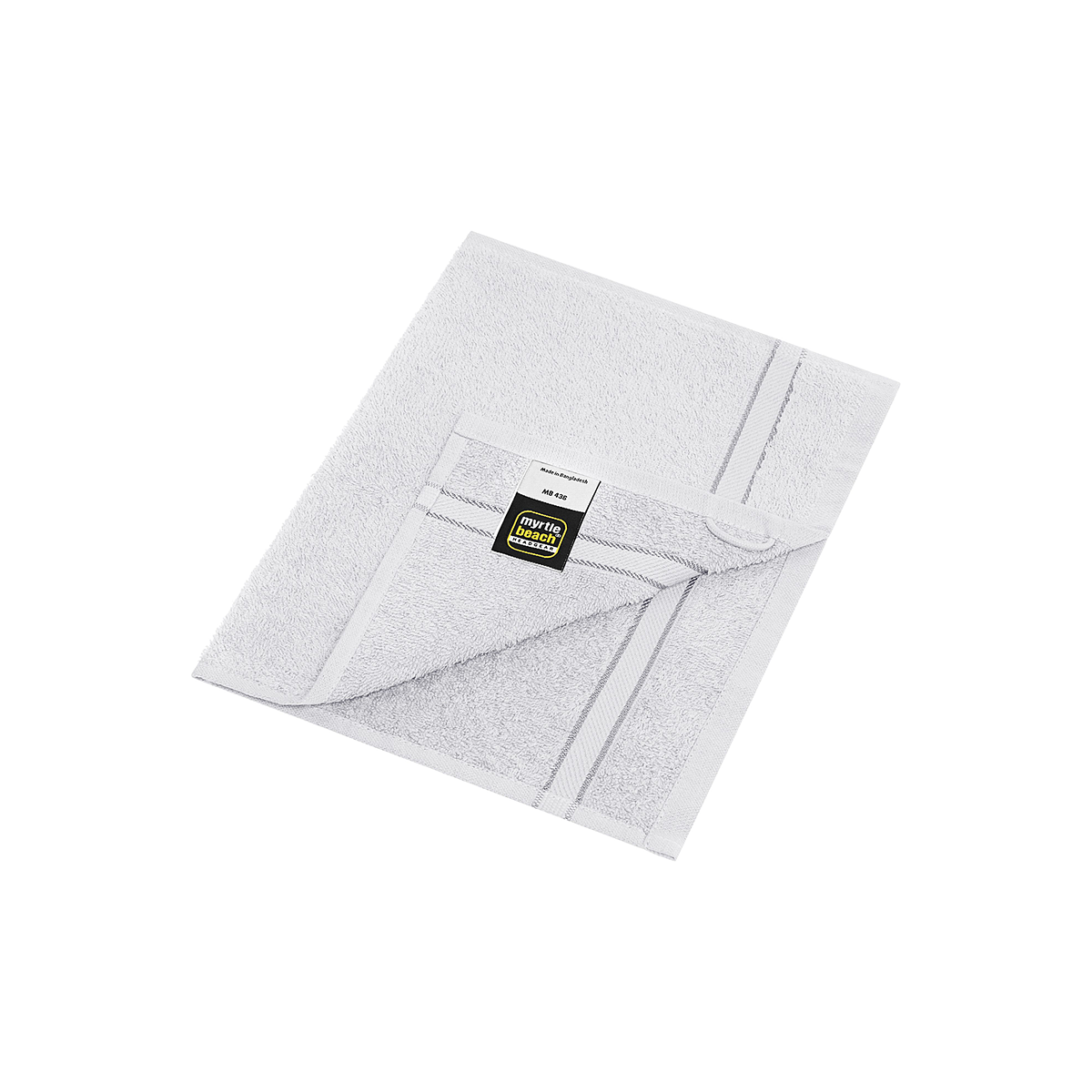 Daiber MB436 Gästehandtuch im dezenten Design weiß (white)
