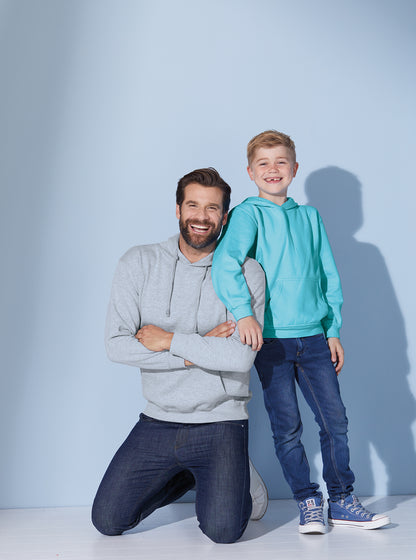 Daiber JN047K Klassisches Kapuzensweat grau (carbon)