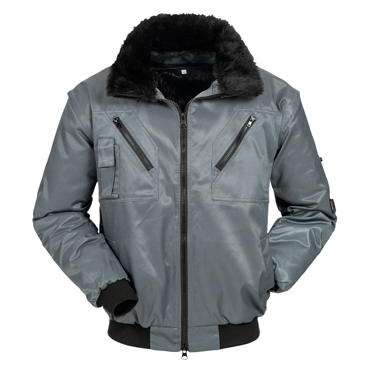 Pilotjacke Norway Dunkelgrau von Helmut Feldtmann